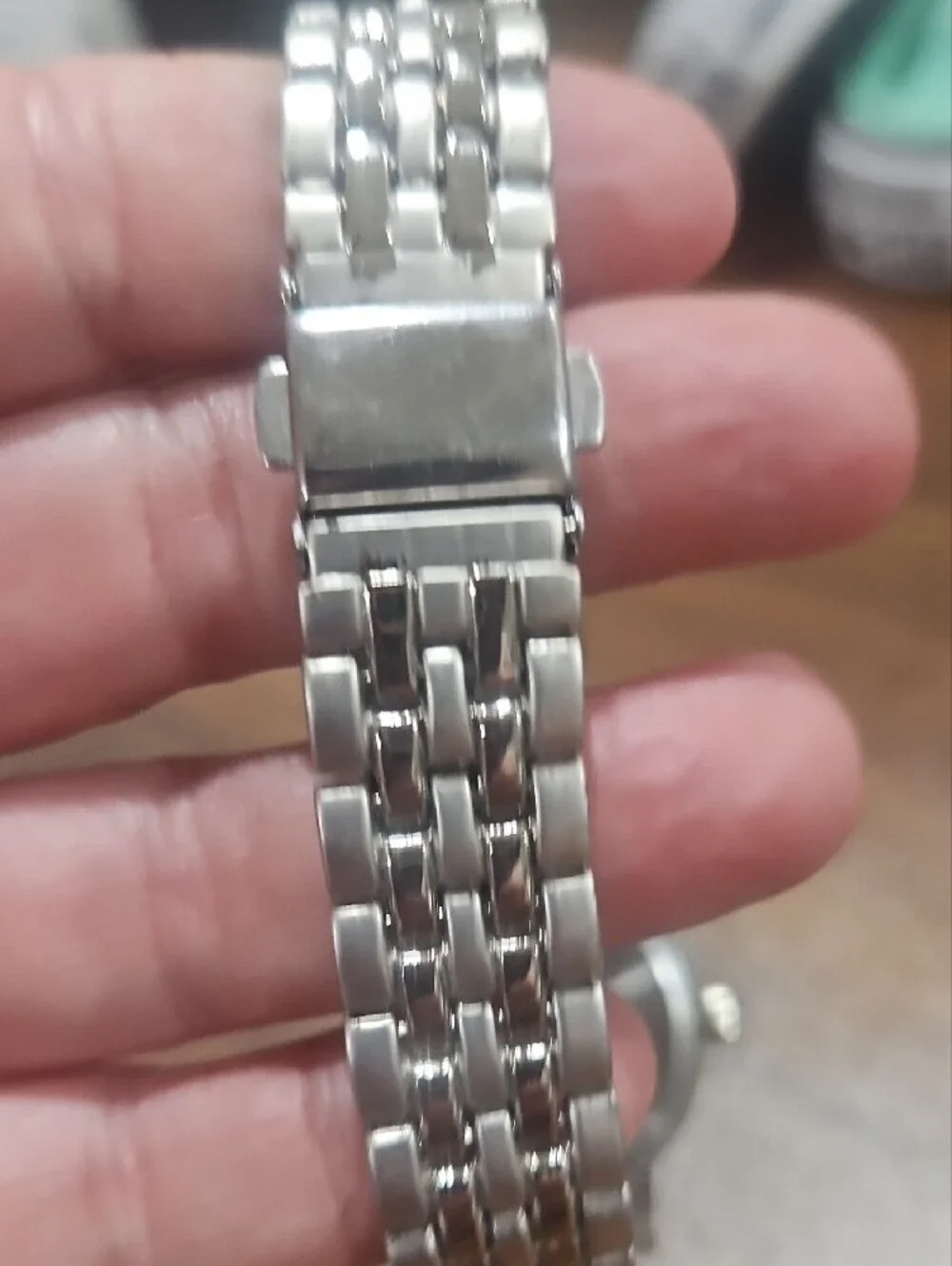 Bianchi Women's Silver Stainless Steel Bracelet Watch with Purple Dial Works gr8